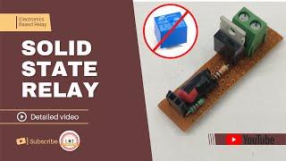 How to make a solid state relay // relay // let mind creative