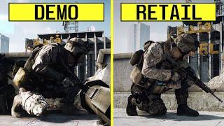 Battlefield 3 2011 Demo vs Retail PC RTX 4080 4K Ultra Graphics Comparison