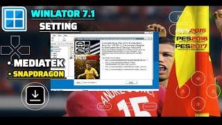 COMO EJECUTAR PES 2015 | 2016 | 2017 (SIN ROOT) WINLATOR 7.1 CONFIGURACIÓN