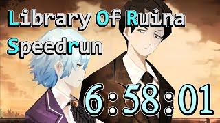 【Library Of Ruina】True Ending Speedrun - 6:58:01【真エンドRTA】