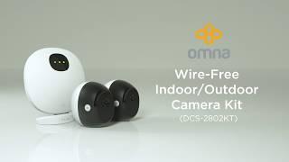 D-Link Omna Wire-Free Indoor/Outdoor Camera Kit (DCS-2802KT)