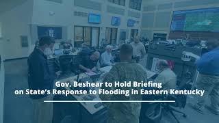 Gov. Beshear to Provide Update on Flood Response