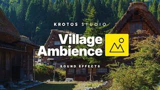 Village Ambience Sound Effect | 100% Royalty Free | No Copyright Strikes