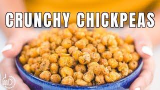 The Best and Easiest Crunchy Roasted Chickpeas Recipe