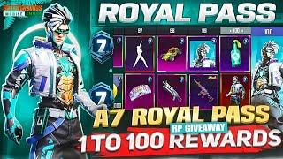 A7 RP GIVEAWAY  A7 Royal Pass | Bgmi New Royal Pass 1 To 100 Rp Rewards | Bgmi New Update