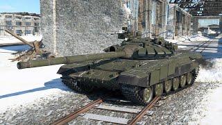 War Thunder: T-72B (1989) Soviet Main Battle Tank Gameplay [1440p 60FPS]
