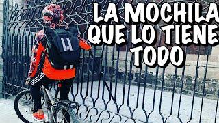 MOCHILA PARA EL CICLISTA URBANO O BICIMENSAJERO / CICLISMO URBANO