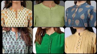 ️High Neck Kurti Design Images l Latest #collar #neck #design #kurti #2024 #highneck