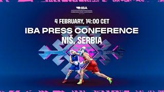 IBA Women’s World Boxing Championships Press Conference | 4 February 2025 | Niš, Serbia