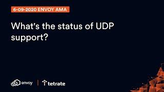 Envoy Proxy: UDP Support