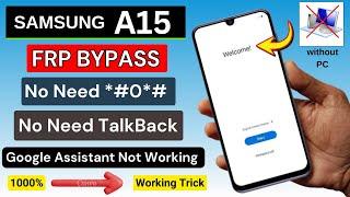 Samsung Galaxy A15 Frp Bypass Android 14 - Without PC | Samsung A15 Google Account Unlock