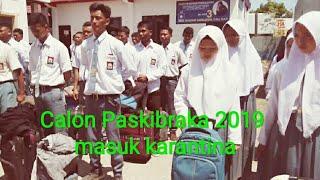 PASKIBRAKA 2019 Pasangkayu masuk Karantina #1