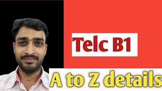 Telc Exam Complete Detail | B1 Telc Examination Pattern | 2024