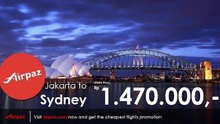 Cari Tiket Pesawat Murah dari Jakarta ke Sydney Mulai dari Rp. 1.470.000,-