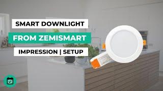 Zemismart RGB Smart Downlight | Unboxing | Setup | First Impression