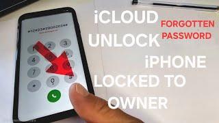 How to iCloud Unlock iPhone Locked to Owner with Forgotten Password