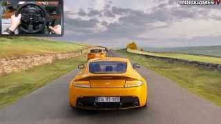 Assetto Corsa - Aston Martin V8 Vantage at High Force | Thrustmaster T300RS Gameplay