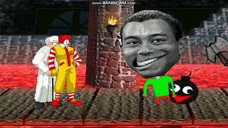 MUGEN: Donald/Colonel Sanders vs Omega Tiger Woods/Zeeky