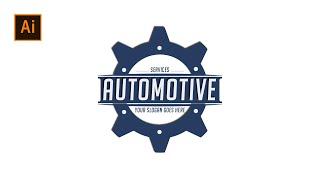 how to create an automotive logo in illustrator