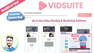 VidSuite Review: All-In-One Video Hosting & Marketing Software | DealMirror Lifetime Deal