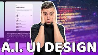 You Can Build User Interfaces With AI — Is UX/UI Changed Forever? #userinterface #design
