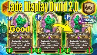 Jade Display Druid 2.0 Is Actually REALLY Good To Play At Whizbang's Workshop Mini-Set | Hearthstone