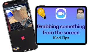 Clips Tips:  How to grab an object magically from the screen (iPad tutorial 2020(