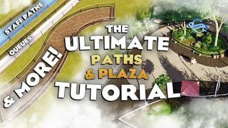  The Ultimate Path and Plaza Tutorial | Planet Coaster 2