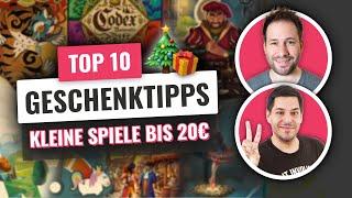 Top Spiele unter 20€ • Geschenktipps 2021 