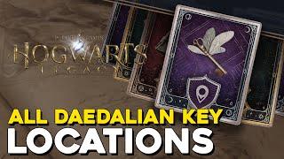 Hogwarts Legacy All Daedalian Key Locations (The Daedalian Keys Side Quest Guide)