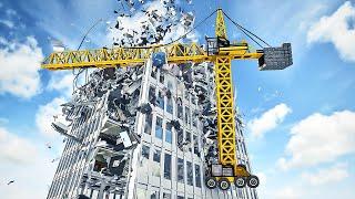 Tower Crane Falls | Teardown