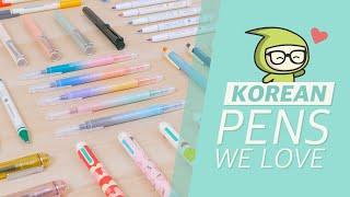 10 Korean Pens We LOVE 