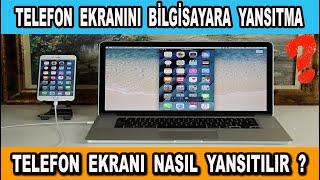 Programsız Telefon Ekranını Bilgisayara Yansıtma (2023 Güncel)