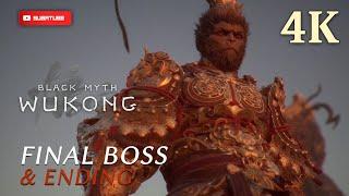 Black Myth Wukong Final Boss & Ending 4K - Chinese Voice English Subs