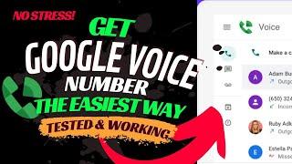 GET GOOGLE VOICE NUMBER | Google Voice Method, No Stress!