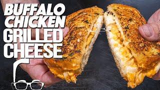 THE BUFFALO CHICKEN GRILLED CHEESE RECIPE FROM DISNEY WORLD...AT HOME! | SAM THE COOKING GUY