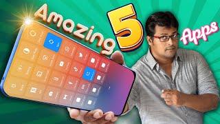 Amazing 5 ANDROID Apps | Tips, Tricks | Android Customization | Tippu Tech