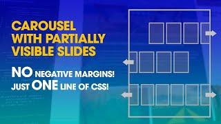 Carousel with partially visible slides (THE EASY WAY)