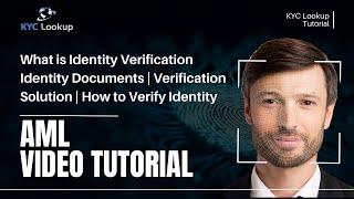 What is Identity Verification | Identity Documents | Verification Solution | How to Verify Identity