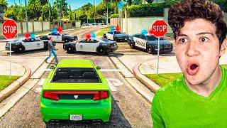 Jugando GTA 5 sin Romper Ninguna Ley por 24 Horas!  (Mods)