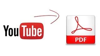 CONVERTIR Youtube a Pdf