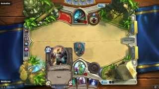 Hearthstone Beta - WildKarrde the Druid vs. GeekedOut the Shaman