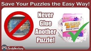 Best Way to Save Puzzles, Don't Use Puzzle Glue Ever Again!