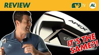 Exactly the SAME?! | Callaway APEX Irons 2021