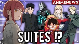 Les SUITES de CHAINSAW MAN, DANDADAN, KAIJU N°8 & d'autres actus sur les animés !? (AnimeNews #7)