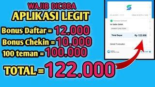 INI BARU APLIKASI LEGIT  LANGSUNG CUAN TOTAL 122.000