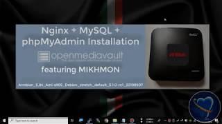 Install Nginx MySQL phpMyAdmin Mikhmon STB HG680P Armbian Linux dengan Openmediavault