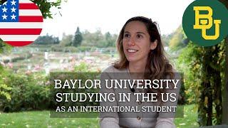 How I studied in the US as an International Student (daily life at Baylor University in Waco, Texas)