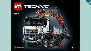 42043 模型1 产品 梅赛德斯 - 奔驰Arocs 3245 LEGO® Technic 大厦指示 来自Brickmanuals手册档案