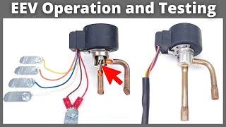 Electric Expansion Valve (EEV) Operation and Testing! HVAC Metering Device Training!